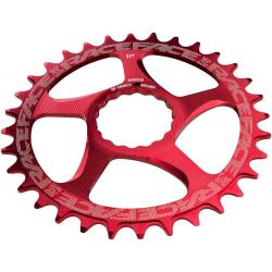 RaceFace Narrow Wide Chainring: Direct Mount CINCH 36t Red
