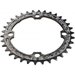 RaceFace Narrow Wide Chainring: 110mm BCD 40t Black