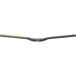 Spank Spoon 800 Handlebar - 31.8 x 800mm, 20mm Rise, Black/Green