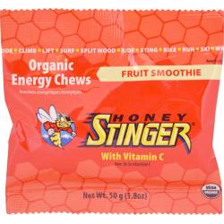 Honey Stinger Organic Energy Chews: Fruit Smoothie Box of 12