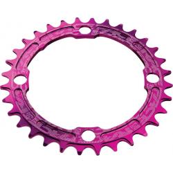 RaceFace Narrow Wide Chainring: 104mm BCD 32t Purple