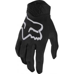 Fox Racing Flexair Men's Full Finger Glove: Black Extra Large