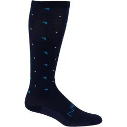 45NRTH Northern Knee High Sock: Blue MD