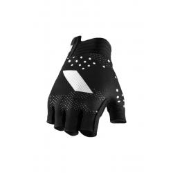 100% Exceeda Gel Women's Short Finger Glove: Black XL