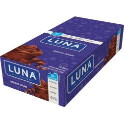 Clif Luna Bar: Chocolate Cupcake Box of 15