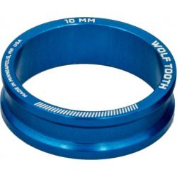 Wolf Tooth Components Headset Spacer 5 Pack 10mm Blue