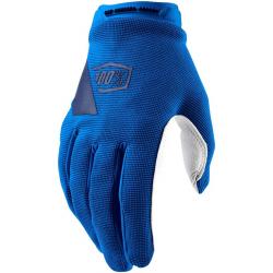 100% Ridecamp Gloves - Blue, Full Finger, Women's, X-Large