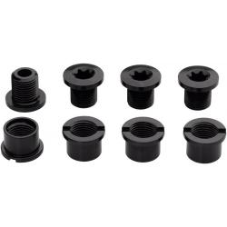 Easton M8 Alloy Chainring Bolts and Nuts, 4-Pack