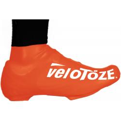 Velotoze Short Shoe Cover/Road - Viz- Orange Small/Medium