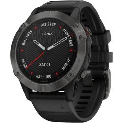 Garmin Fenix 6 Sapphire GPS Watch - Gray/Black