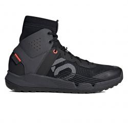 Five Ten Trailcross Mid Pro Men's Flat Shoe: Black/Gray Two/Solar Red 8