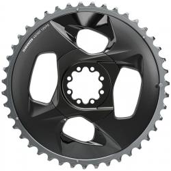 SRAM Force Wide 2x12-Speed Outer Chainring - 43t 94 BCD 4-Bolt Polar Grey