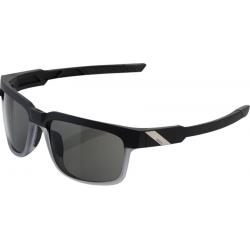 100% Type-S Sunglasses: Soft Tact Starco Frame with Grey Peak Polar Lens