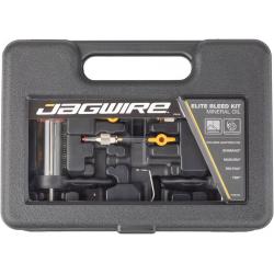 Jagwire Elite Mineral Oil Bleed Kit, includes Shimano Magura Tektro Adapters