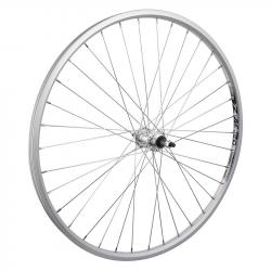 Wheel Master 26x1-3/8 Alloy Lightweight Single Wall 5/6/7 Speed Rear Wheel, Silver