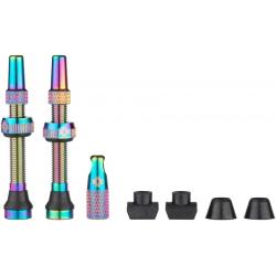 Muc-Off Tubeless Valve Kit - Iridescent Fits Road and Mountain 44mm