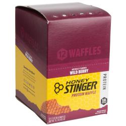 Honey Stinger Protein Waffle: Wild Berry Box of 12