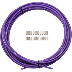 Jagwire 5mm Sport Brake Housing with Slick-Lube Liner 10M Roll, Purple Color: Purple