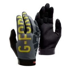 G-Form Sorata Trail Gloves Black Grey/Acid Green XS
