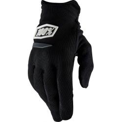 100% Ridecamp Women's Full Finger Glove: Black XL
