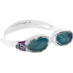 Aqua Sphere Kaiman Lady Goggles: Clear/Purple with Smoke Lens