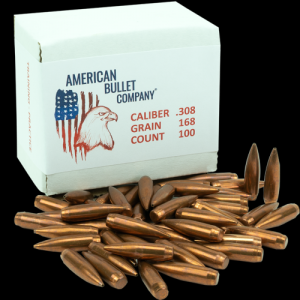 American Bullet Co. Practice Bullets .308 168 Gr HPBT
