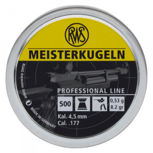 RWS Meisterkugeln Pellets .53g 4.50mm .177