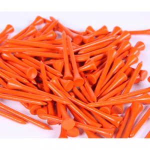 Orange Golf Tees