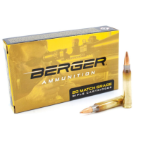 Berger .223 73 Gr BT Target Ammunition (20 Ct)