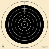 Full Face 500yd F-Class Target