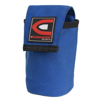 Blue Shooting Stool Water Bottle Carrier