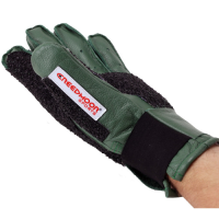 Creedmoor Sports Green Leather Full Finger With Top Grip