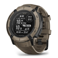 Garmin Instinct 2X Solar, Tactical Edition, Coyote Tan Watch