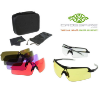 Radians Crossfire Doubleshot Shooting Glasses 6 Lens Kit