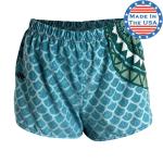 Polynesian Blue Women's Running Shorts