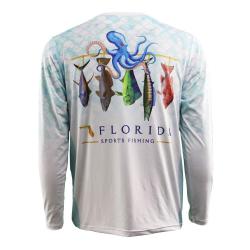 Florida Pride Performance Fishing Shirt (Clearance Final Sale)