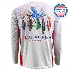 Alabama Sportfishing Performance Shirt