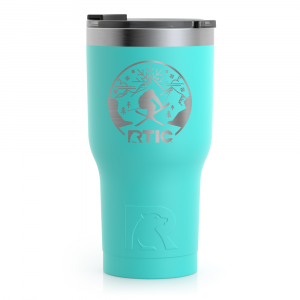 RTIC 20oz Skiing Tumbler, Get Out and Go Series