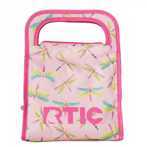 RTIC Ice Lunch Bag, Pink Dragonflies