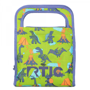 RTIC Ice Lunch Bag, Green Camp Dinos