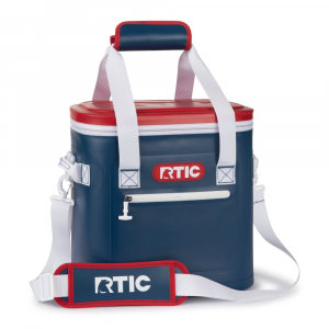 RTIC 20 Can Soft Pack Cooler, Patriot Leakproof & Puncture Proof