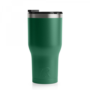 RTIC 30oz Tumbler, Pine Tree, Matte, Stainless Steel & Vacuum Insulated, Flip-Top Lid, Case of 30