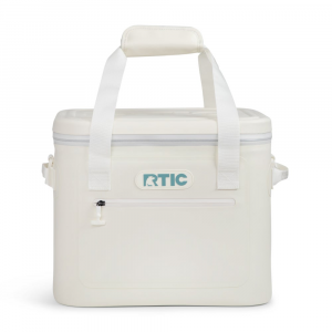 RTIC 30 Can Soft Pack Cooler, Ivory Leakproof & Puncture Proof