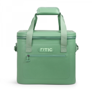 RTIC 30 Can Soft Pack Cooler, Sage Leakproof & Puncture Proof