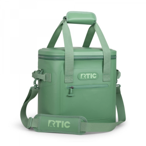 RTIC 20 Can Soft Pack Cooler, Sage Leakproof & Puncture Proof