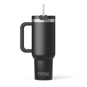 40oz Road Trip Tumbler, Black, Case of 12