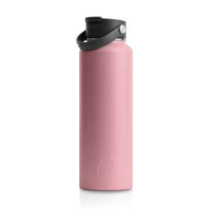 RTIC 40oz Bottle, Dusty Rose, Matte, Stainless Steel & Vacuum Insulated, Case of 20