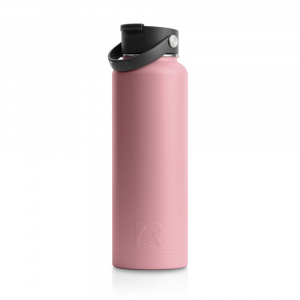 RTIC 40oz Bottle, Dusty Rose, Matte, Stainless Steel & Vacuum Insulated
