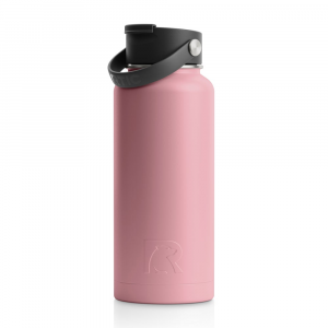 RTIC 32oz Bottle, Dusty Rose, Matte, Stainless Steel & Vacuum Insulated