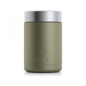RTIC 12oz Can Cooler, Olive, Matte, Case of 48